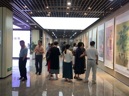 大美亳州--中国画展在亳州市文化馆盛大开幕